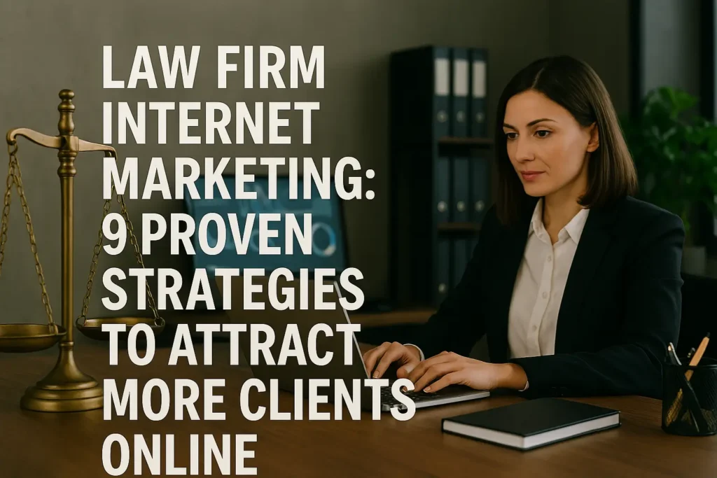 Law Firm Internet Marketing: 9 Proven Strategies to Attract More Clients Online