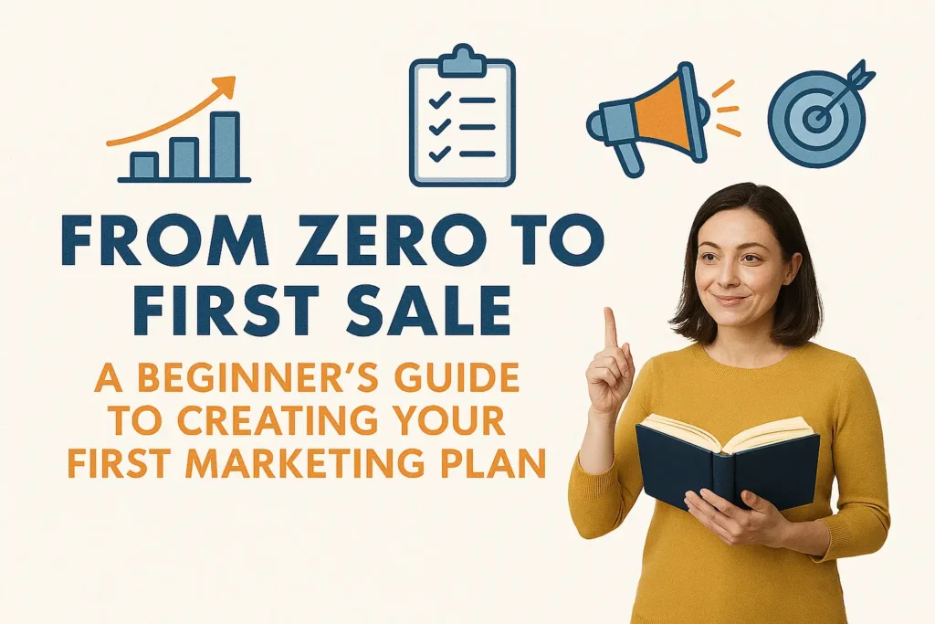 From Zero to First Sale: A Beginner's Guide to Creating Your First Marketing Plan