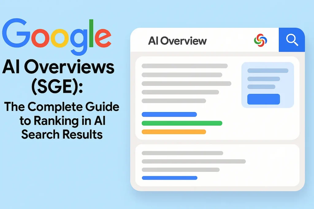 Rank in AI Overviews