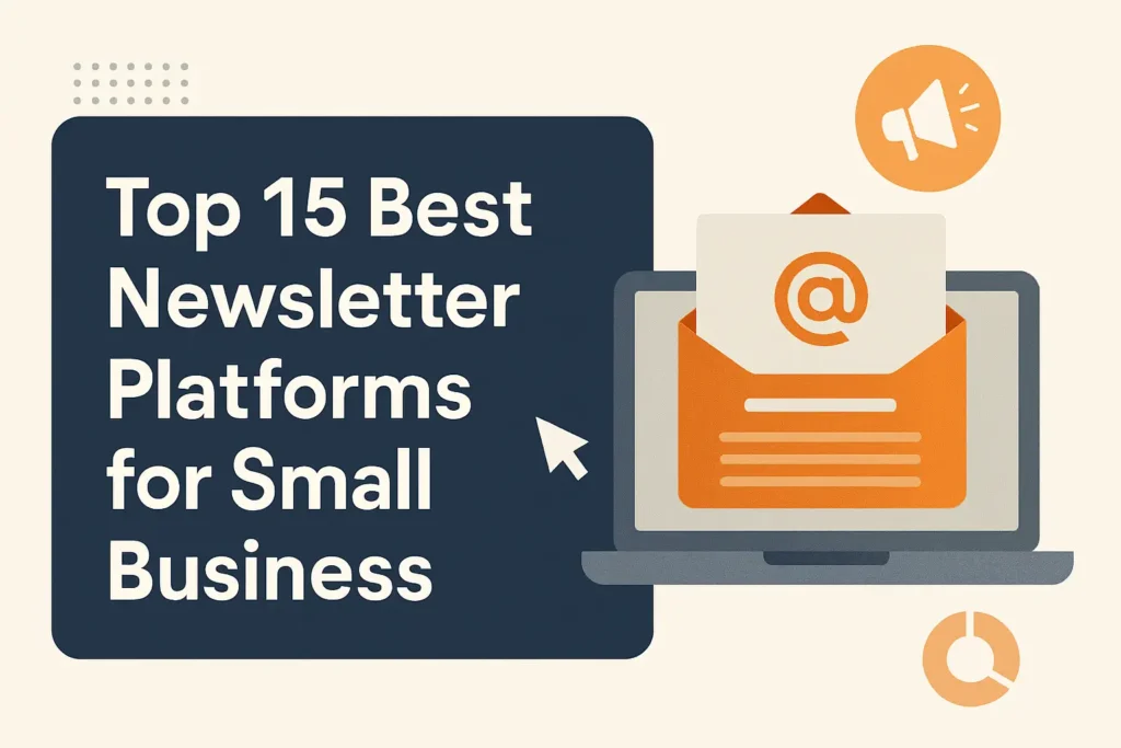 Top 15 Best Newsletter Platforms for Small Business